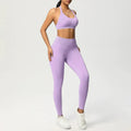 Conjunto Top e Legging Lilás